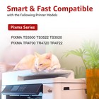 Pg-275xl Cl-276xl Ink Cartridge Compatible With Canon Pixma Ts3522 Tr4722 Tr4720