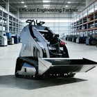 Upgraded 2025 Mini Skid Steer Track Loader Hydraulic Crawler Skid Pickup   Ship