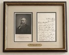 Personal Correspondence Signed By Benjamin Harrison Before Becoming President
