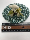 World Of Miniature Bears 2 5  Plush Bear With Braided Rug  5925-r5 Closing