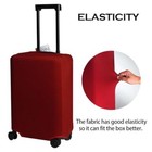 Suitcase Cover Luggage Protector  20inch fit19 20inch  Blue pocket 