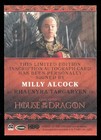 Game Of Thrones House Of The Dragon Milly Alcock Rhaenyra Autograph Auto