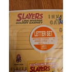 The Slayers Lina Inverse Vintage Letter Set Stickers Gourry Zelgadis Paper