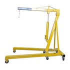 2 Ton Red Engine Motor Hoist Cherry Picker Shop Crane Lift Foldableyellow