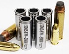 500s w To 9mm Luger Caliber Adapter - Reducer - Stainless Set Of 5 -free Ship 