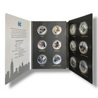 Dc Batman Official Commemorative Coin Collection     12 Coin Collector Album