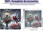 Christmas Diamond Art Kits For Adults - Cardinal Birds Diamond Painting Kits For