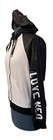 Adidas Women s Neo Leopard Hoodie Zip Live Loud Love Neo Gray White Cozy M Unis