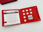 Nintendo 3ds Xl Red black Handheld System W  Mario Kart 7 Charger booklet