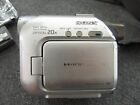 Sony Handycam Dcr-hc32 Ntsc Mini Dv Camcorder W  Battery Base   Bag Untested