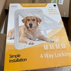 Dog Door For Screen Door  Pet Screen Door For Large Dog Cat Door With Magneti   