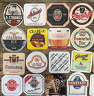 Lot 65 Vintage German European Beer Coasters Cardboard Bar Pub Mancave