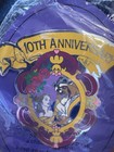 Disney 10th Anniversary Beauty And The Beast Belle Beast Pin New Factory Sealed