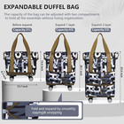 Rolling Duffle Bag With Wheels  Expandable Foldable Duffel Bag For Travel  Light