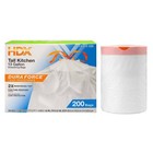 13 Gallon Fresh Scent Tall Kitchen Trash Bags With Drawstring  200-count