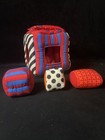 Vintage Rare Htf Lamaze Shape Sorting Cube Baby Einstein  almost Complete 