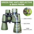 15x50 Hd Military Zoom Powerful Binoculars Day low Night Optics Hunting   Case