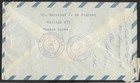 Jn Argentina 1953 Registered Postcard To Us