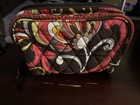 Vera Bradley Cosmetic Makeup Bag Wallet Zipper Inside Compartments