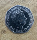 Very Rare Diversity Built Britain 50p Coin 2020