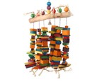 Rainbow Waterfall - Large Wooden Parrot Toy For Macaws And Cockatoos