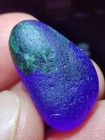 Bright Cobalt Blue Multi W  Intricate Green Areas-real Davenport Beach Sea Glass