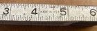Vintage 71  Thomas Wood Folding Rule Tape Measure Carpenters Ruler