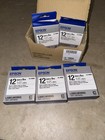 Genuine Epson Labelworks Lk-4wbn Label Maker Tape 1 2  X 30ft Blk   Wht Lot Of 5