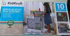 Kidkraft 10 Piece Serve-in-style Wooden Play Kitchen