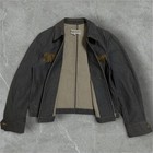 Robe De Chambre Comme Des Garcons Vintage Fringe Denim Jacket Blue