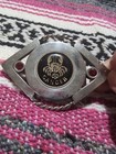 Vintage 70 s 80 s  Zodiac Belt Buckle Astrological Cancer