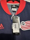 New Adidas New England Revolution Full Zip Track Jacket Mls Soccer Men s Sz S