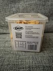 Qep Horseshoe Shims 3 16   5mm Yellow Plastic Non Compressive 100 Pack 10322 New