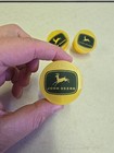 Vintage John Deere Advertising 4 Leg Deere Logo Night Light Lot Of 3 - Read