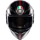 Agv Helmets K1 S Helmet - Lap - Matte Black gray red - Large 2118394003-034-l