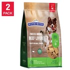 Canature Nutribites Freeze Dried Beef Liver Dog   Cat Pet Treat 27 Oz  2 Pack