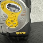 Vintage Sony Sports Walkman Wm-fs221 Tv weather fm am Cassette Portable Radio