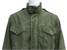 Vtg Us Army Military M-65 Og-107 Field Jacket Coat Sz Small Conmar Zipper