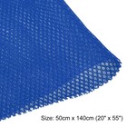Sapphire Blue Speaker Mesh Grill Stereo Fabric Dustproof 50cm X 140cm 20  X 55 