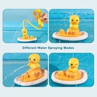 Bath Toys Electric Duck Water Game Faucet Baby Shower Bathroom Water Spray Bath
