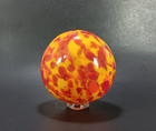 Blown Glass Art Pond Float Multicolored Confetti Orb 4  Decorative Water Ball