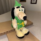 Rare Vintage Superior Toy   Novelty Hard Stuffed Plush Robin Hood Dog Carnival