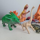 Vintage Safari Ltd Dinosaur Figure Lot T Rex Raptor Stegosaurus Deinosuchus