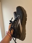 Brooks Men s Lace-up Athletic Sneaker Low Top Heathered Black Gray