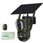 1-4pcs Campark 4g Dual Lens Cellular Trail Camera Live View Hunting 6w Solar Lot