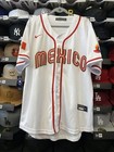 Mexico World Baseball Classic Wbc White red Jersey  sz L 