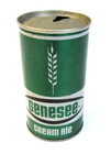 Vintage Genesee Cream Ale 12oz Steel Flat Top  Pull Tab Beer Can Rochester  Ny