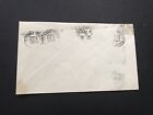 Singapore 1953 Qeii Coronation 2nd-day Cover   4-language Slogan Cxl   Uncommon