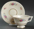 Lenox  pavlova  Footed Cups And Saucers
