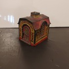 Original Antique 1873 1876 J e Stevens Cast Iron Magic Bank Mechanical Bank